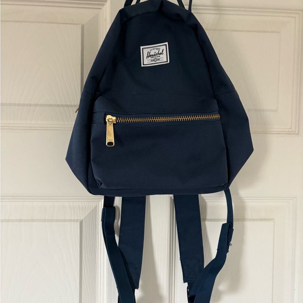 SALE Herschel Supply Company Navy Mini Backpack